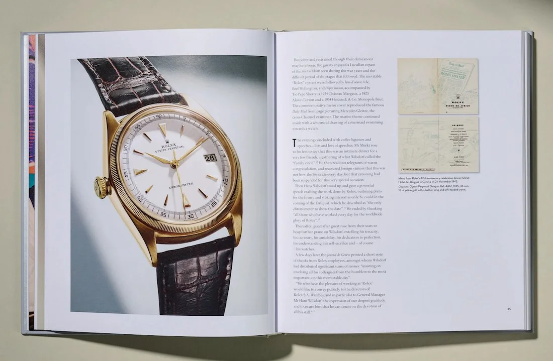 News: Rolex Oyster Perpetual Datejust Book by Wallpaper* and